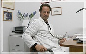 Nel suo studio a Salerno